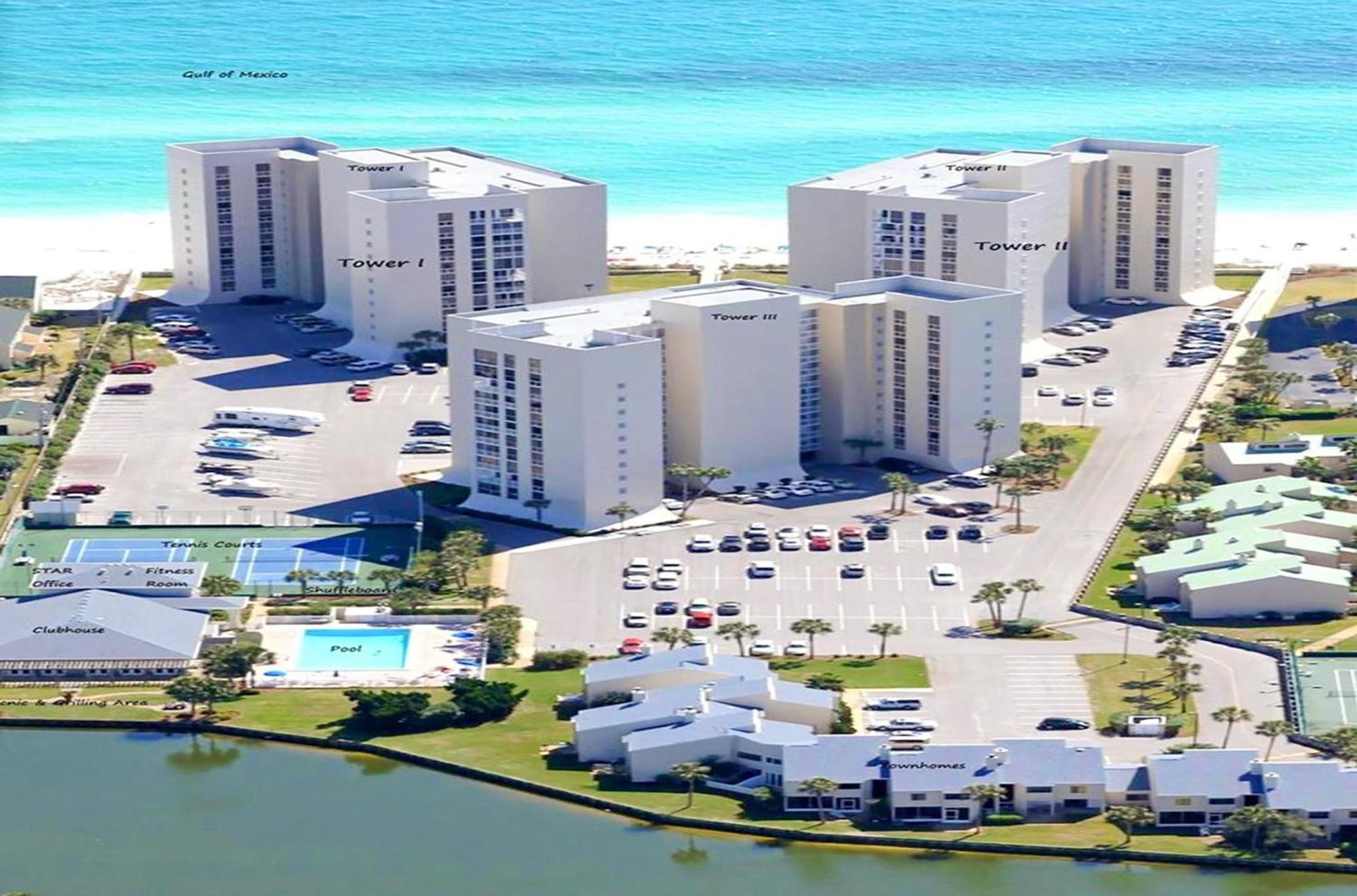 Shoreline Towers Townhouse 4-3 Дестин Екстериор снимка